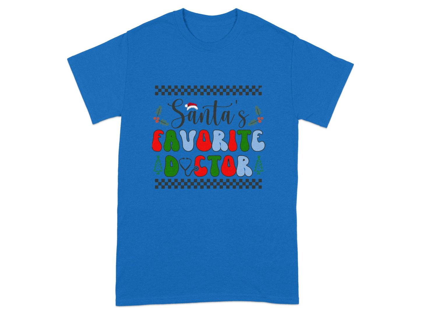Santa's Favorite Doctor Graphic Tee Product