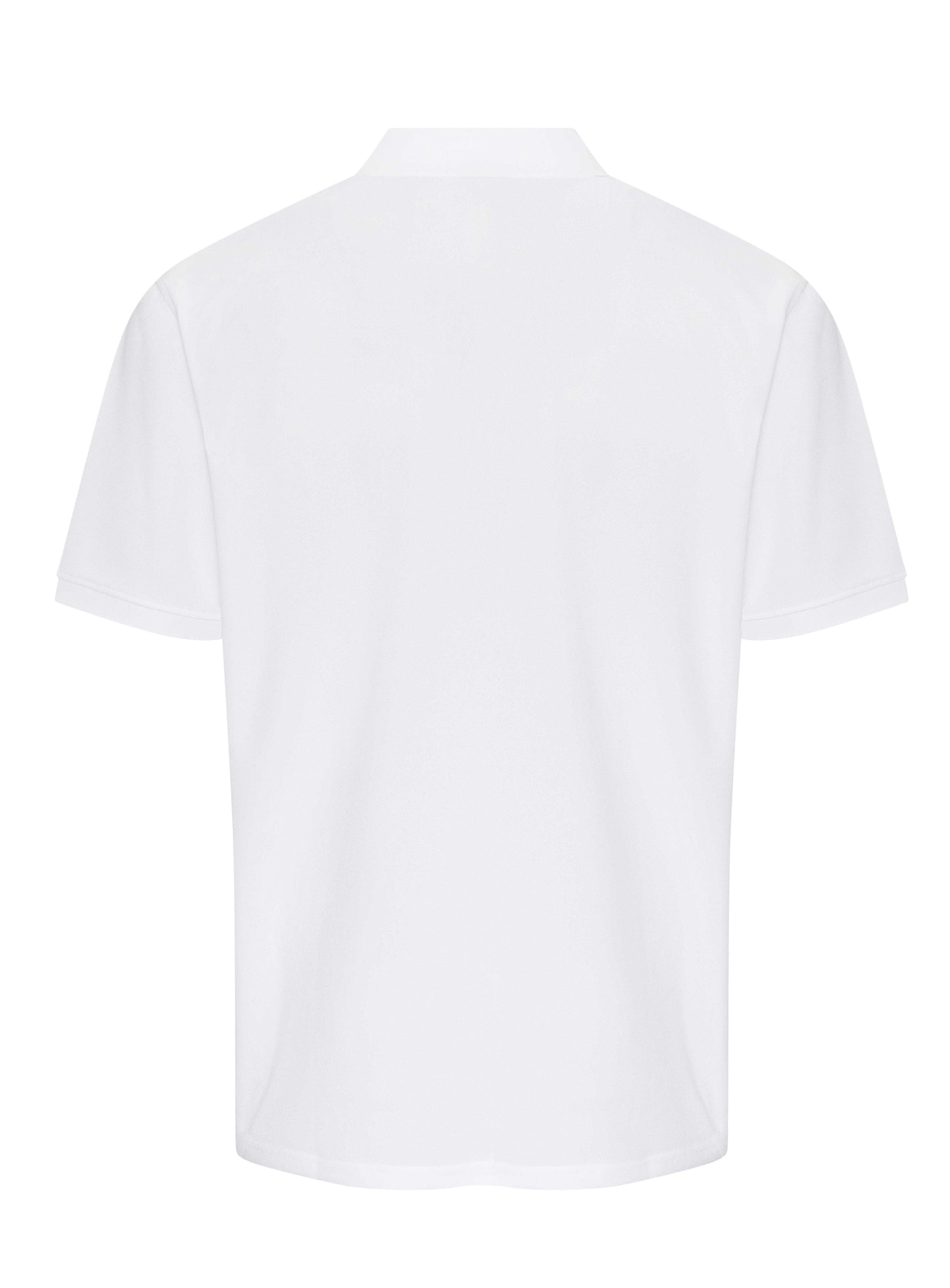White - Pro polyester polo