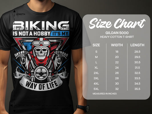 Biking Is Not a Hobby It's My Way of Life T-shirt