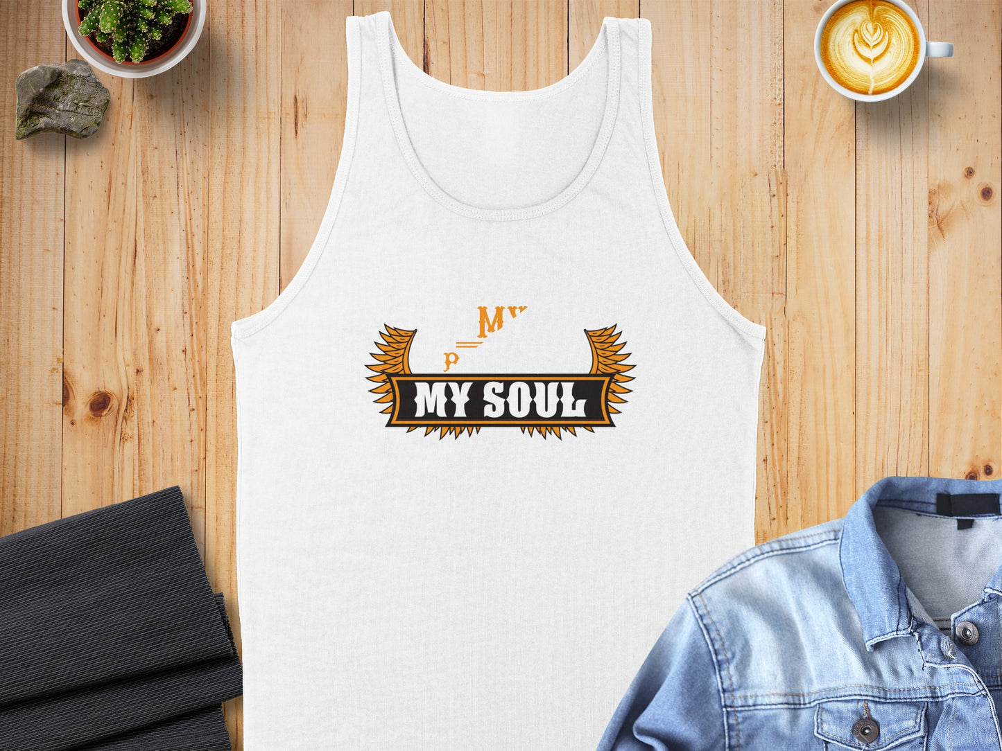 My Soul Printed Tank Tops Unique Apparel