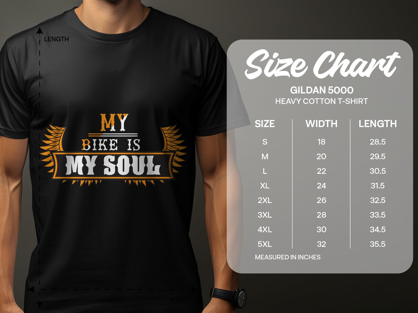 My Bike Is My Soul Casual Wear T-Shirt