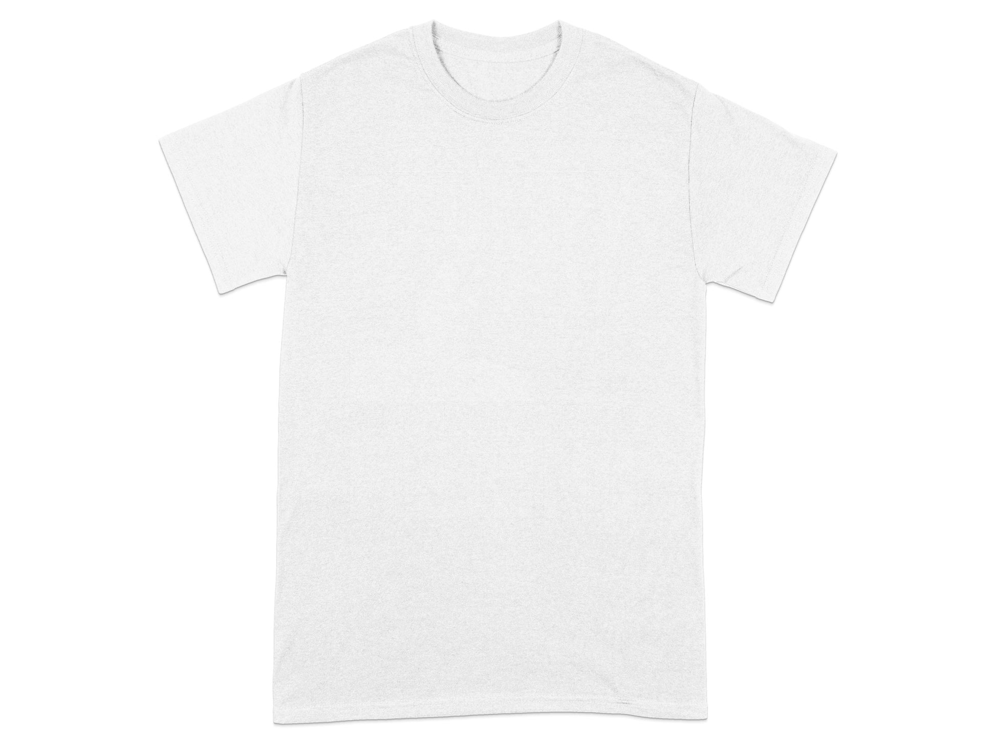 Classic White Short Sleeve Crewneck T-Shirt Product