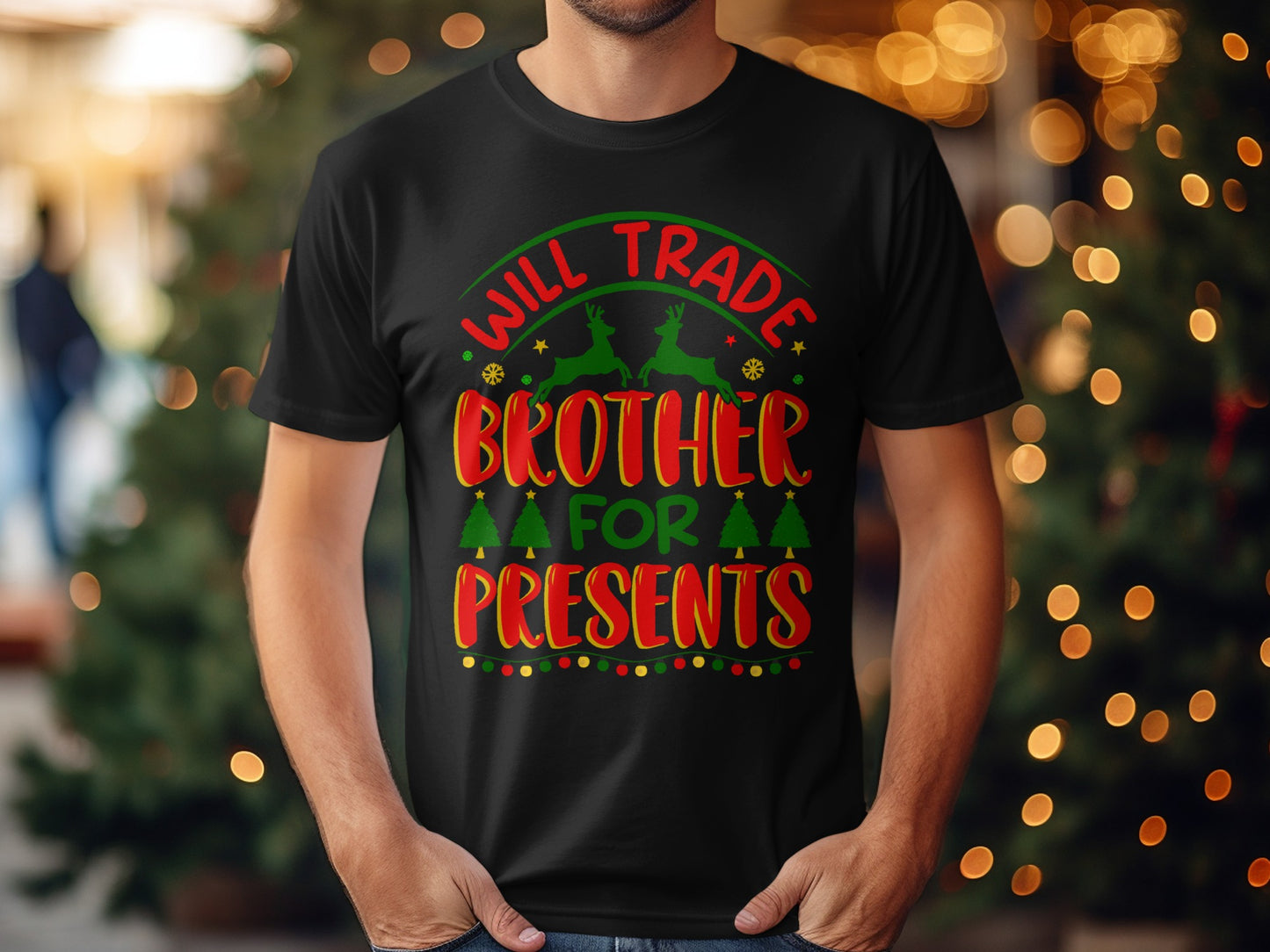Will Trade Brother For Presents Christmas Shirt