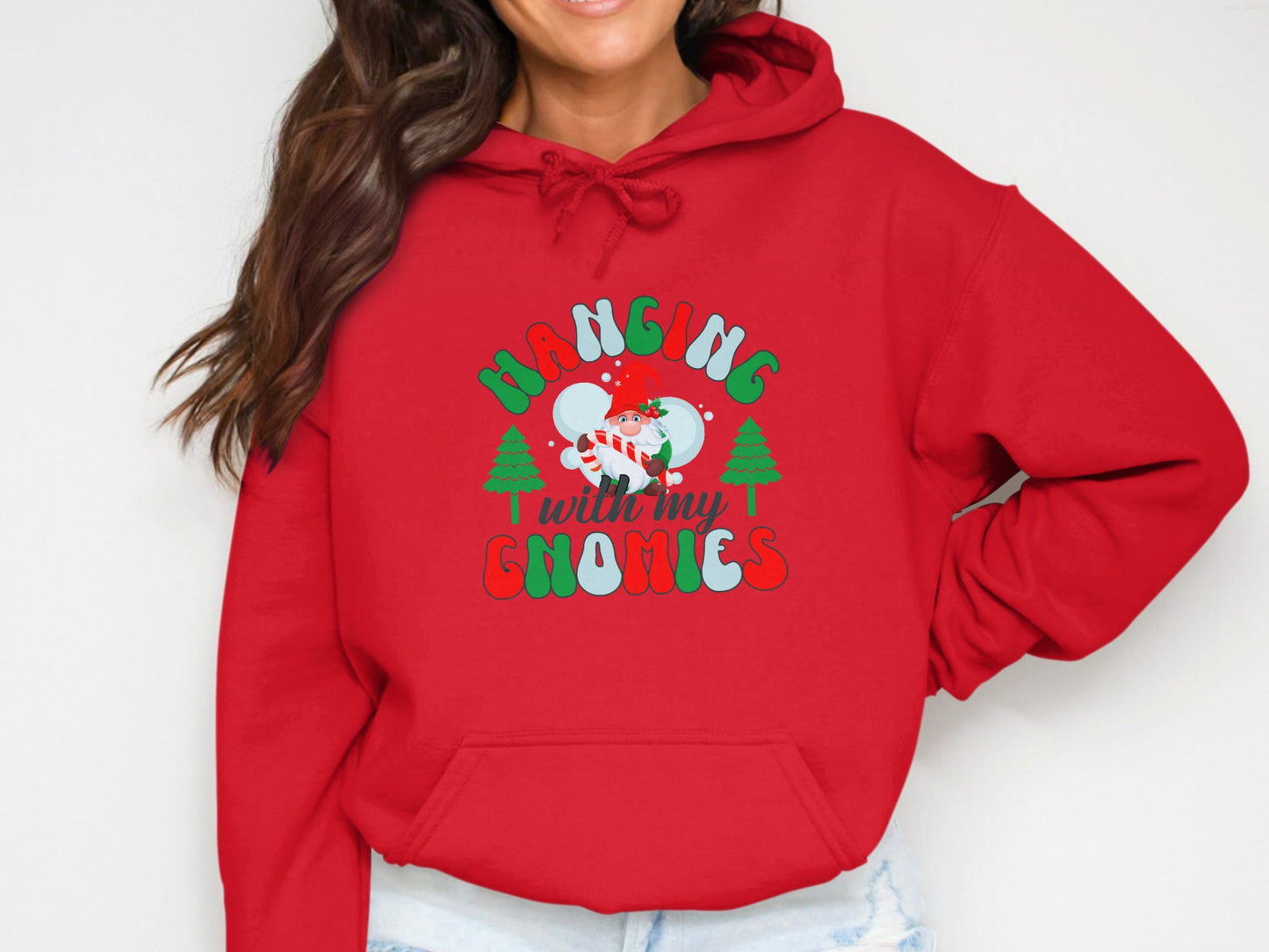 Hanging with My Gnomies Christmas Hoodie Product