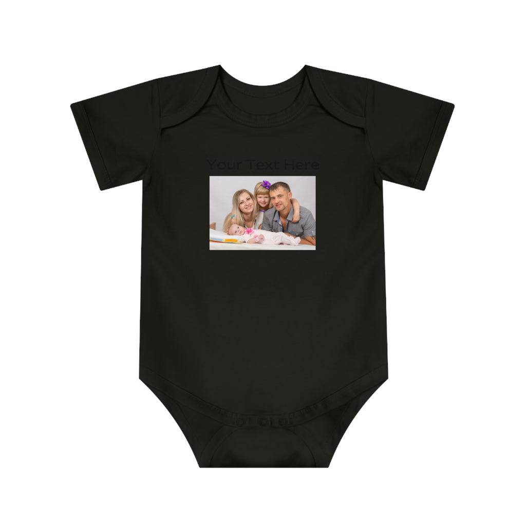 Personalised Baby Bodysuit Customisation Photo/Text Bodysuit Customised Baby