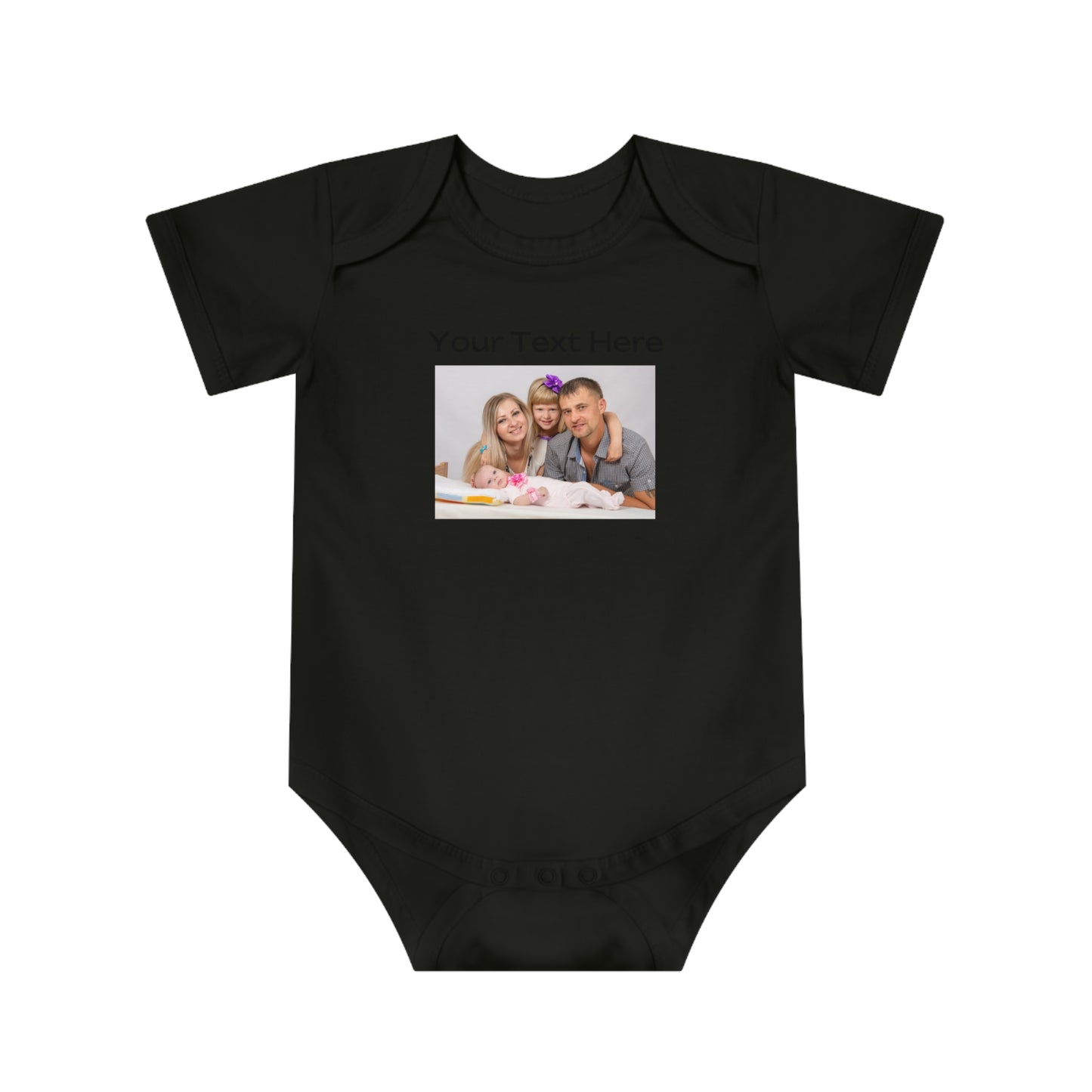 Personalised Baby Bodysuit Customisation Photo/Text Bodysuit Customised Baby