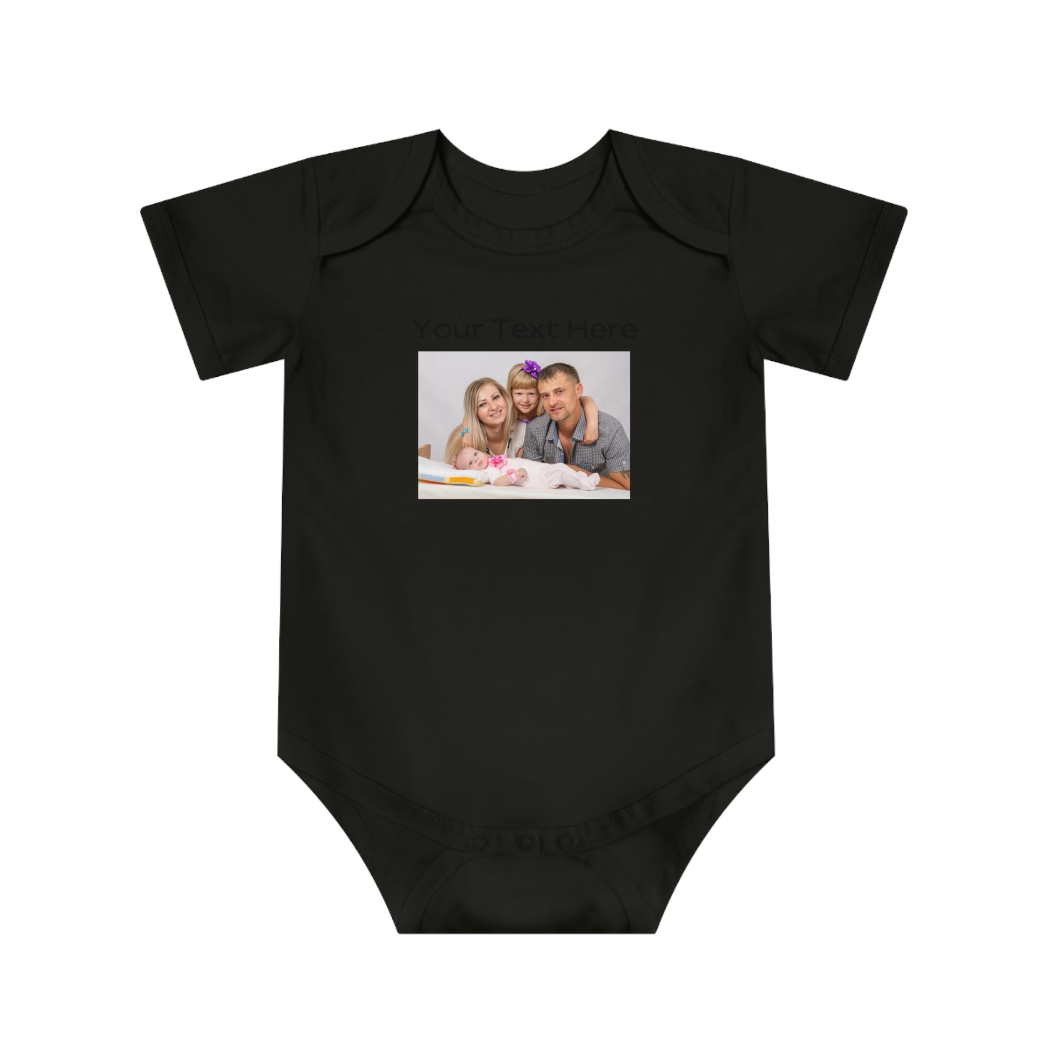 Personalised Baby Bodysuit Customisation Photo/Text Bodysuit Customised Baby