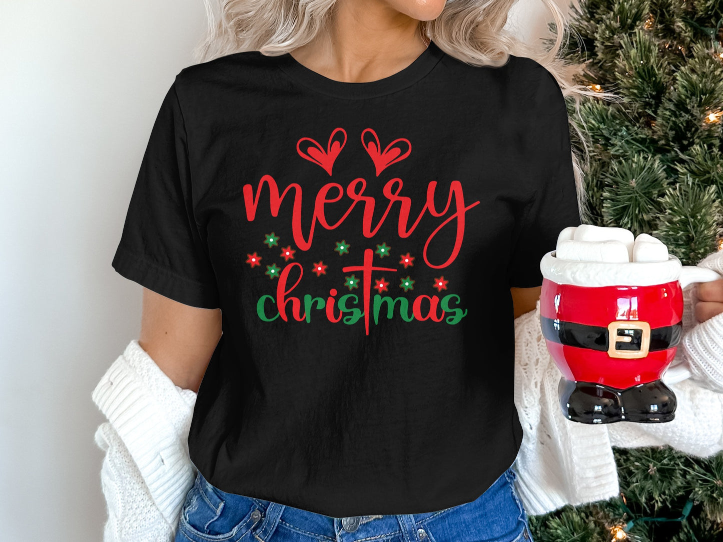 Merry Christmas Festive Holiday Shirt