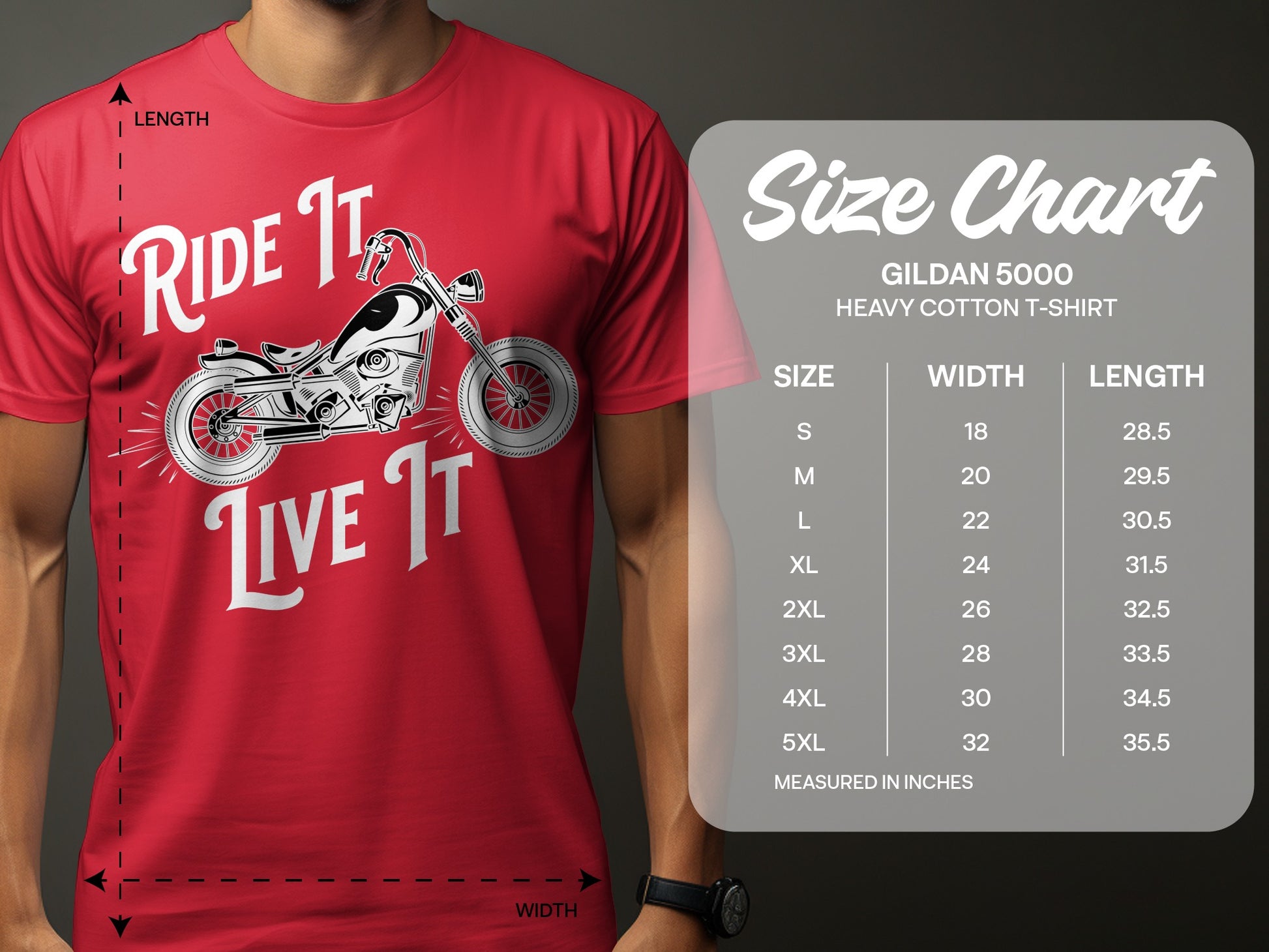 Ride It Live It Graphic T-Shirt