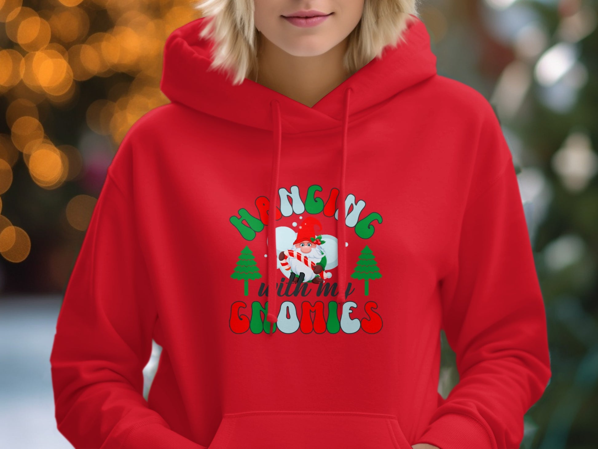 Hanging With My Gnomies Holiday Hoodie