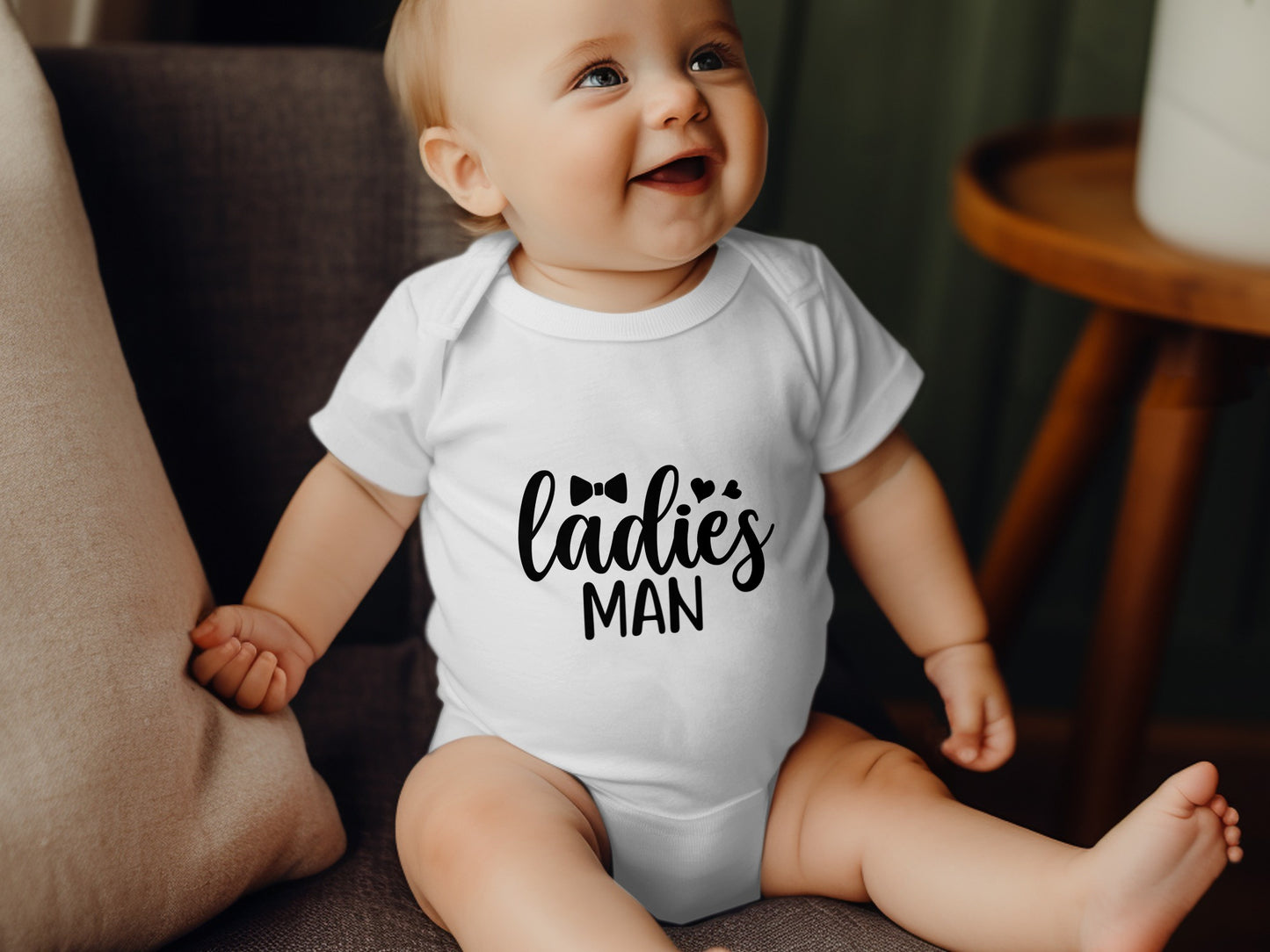 Adorable Ladies Man Baby Onesie Perfect Gift Idea