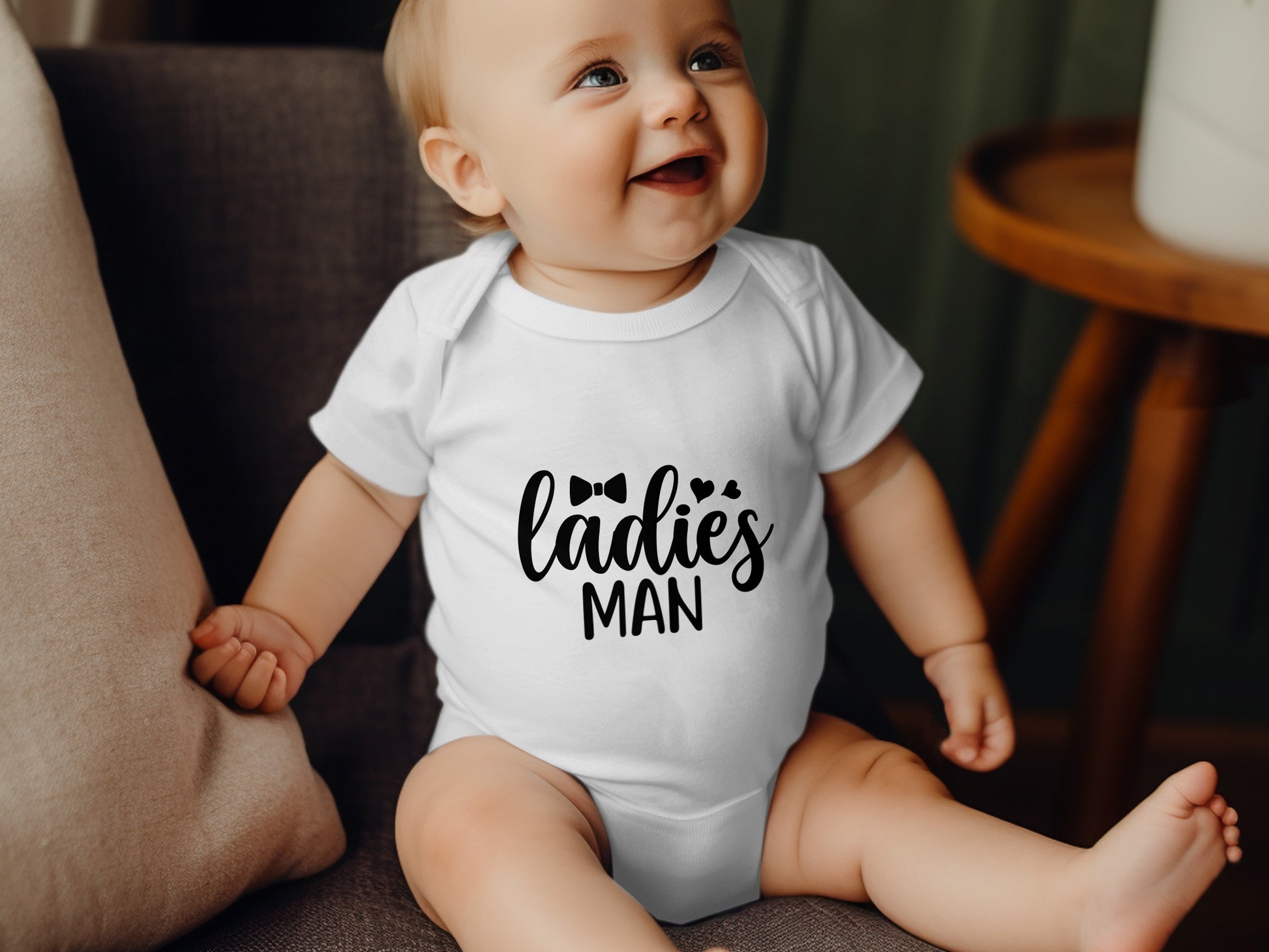 Adorable Ladies Man Baby Onesie Perfect Gift Idea