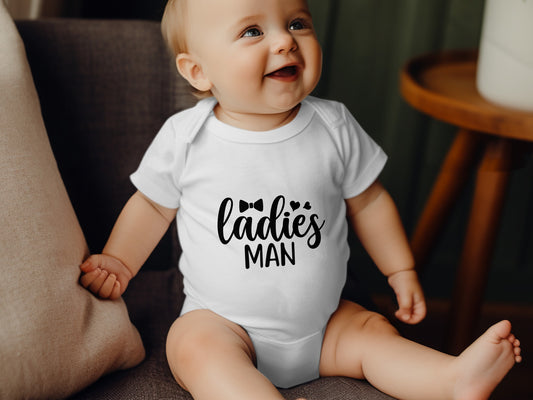 Adorable Ladies Man Baby Onesie Perfect Gift Idea