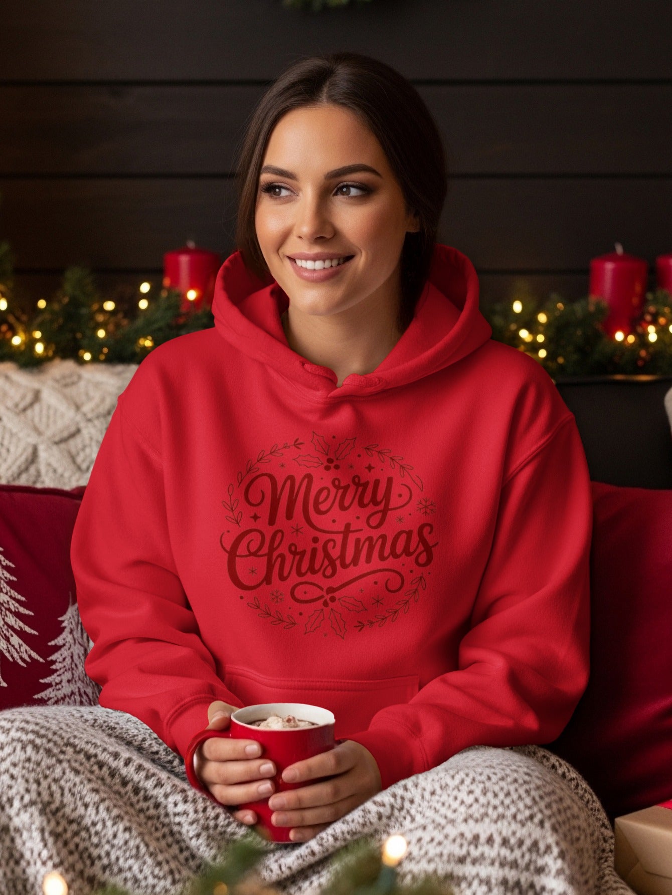 Festive Merry Christmas Hoodie Perfect for the Holidays