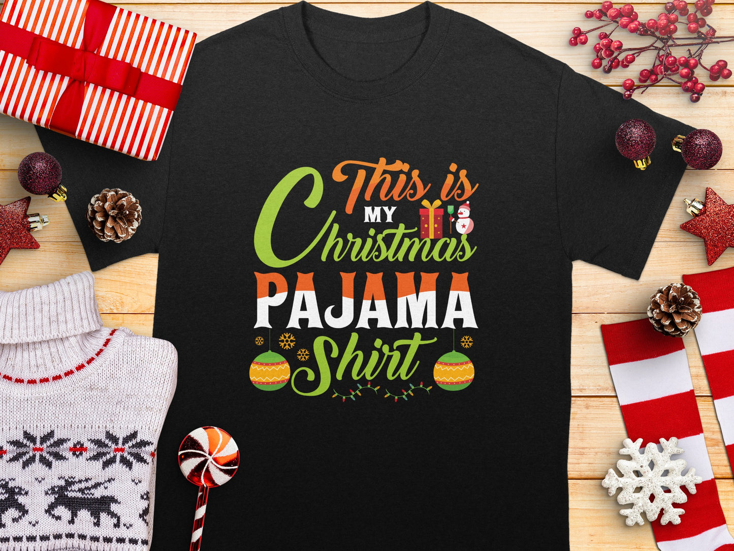 This Is My Christmas Pajama Shirt product