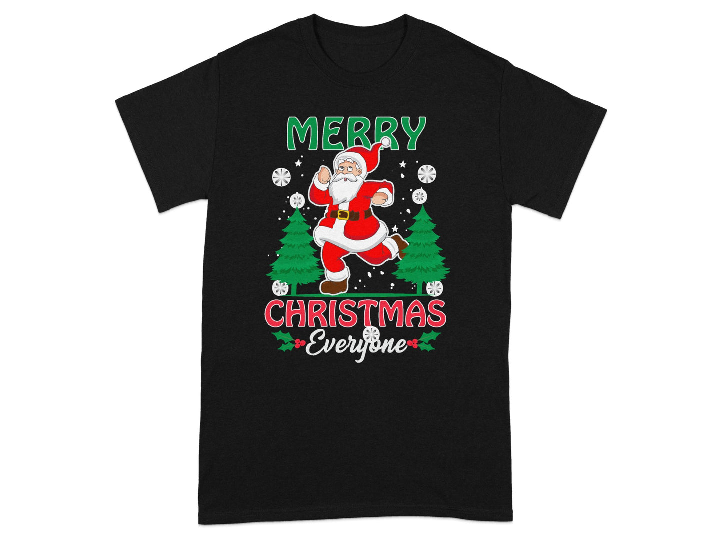 Merry Christmas Everyone Santa Dance Shirt