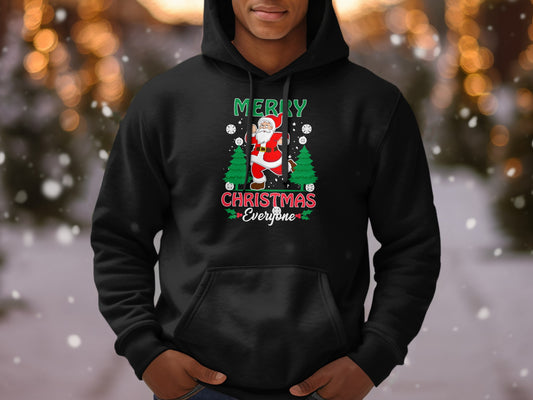 Merry Christmas Everyone Santa Hoodie