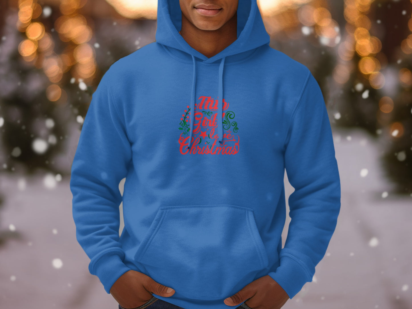 This Girl Loves Christmas Hoodie
