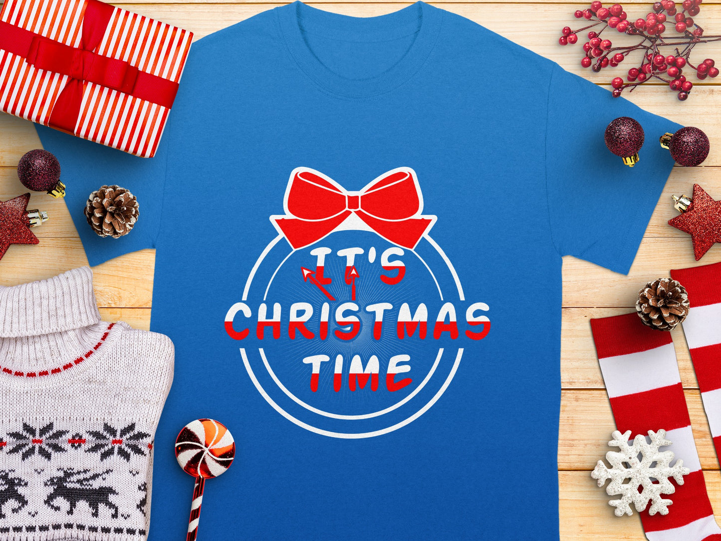 It's Christmas Time Festive T-Shirt