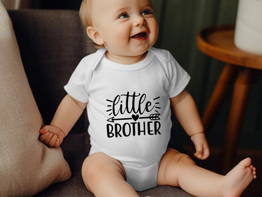 Adorable Little Brother Outfit for Cute Baby Photo Shoots