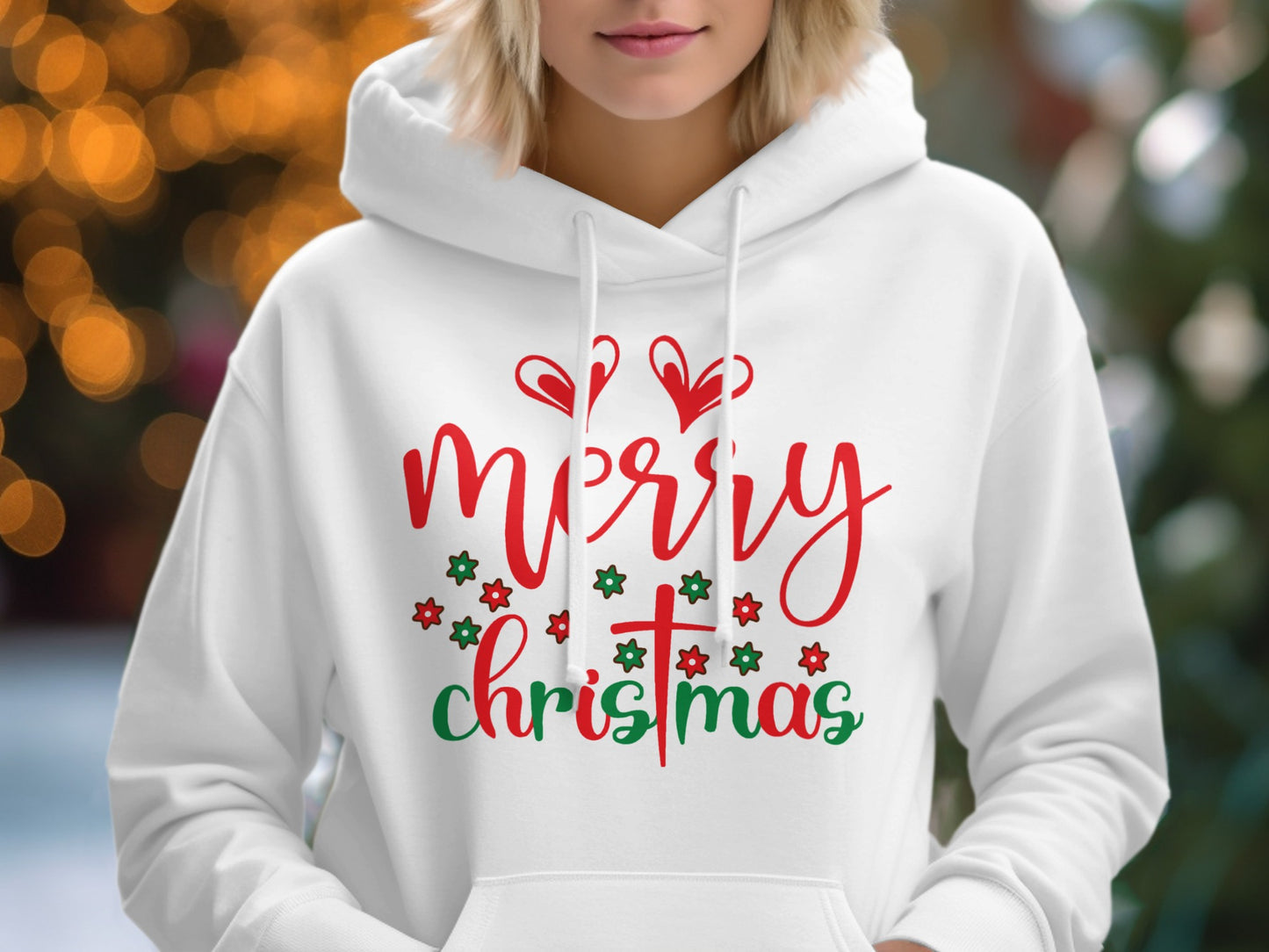 Festive Merry Christmas Hoodie for Holiday Celebrations