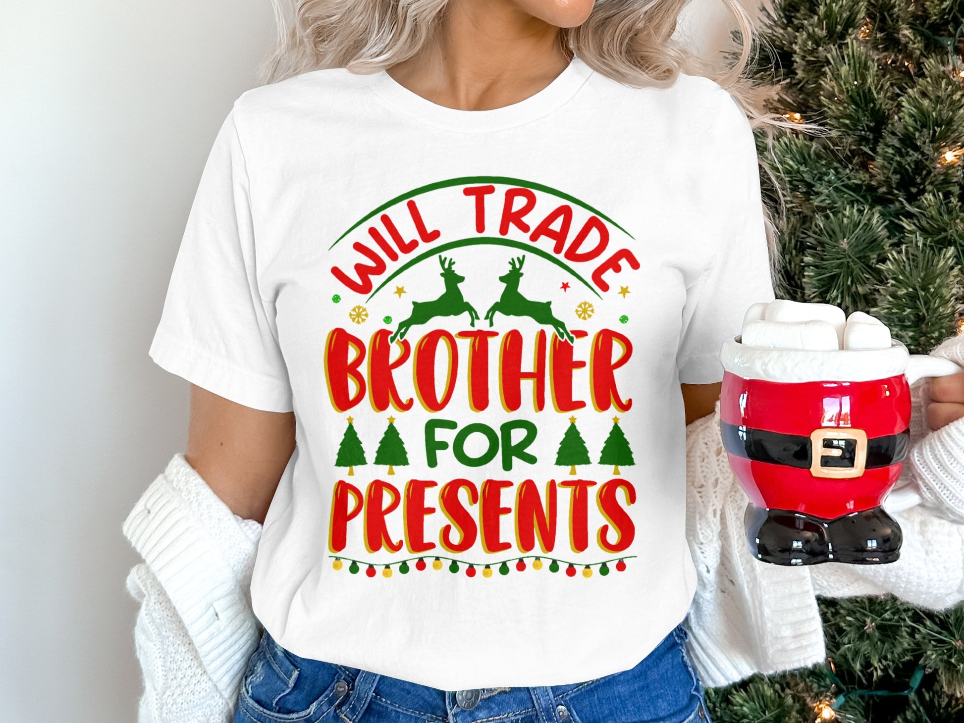 Will Trade Brother For Presents T-shirt