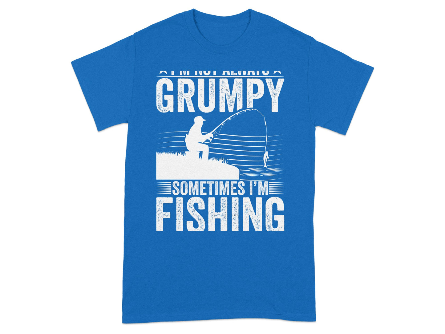 Grumpy Sometimes I'm Fishing Graphic Tee product