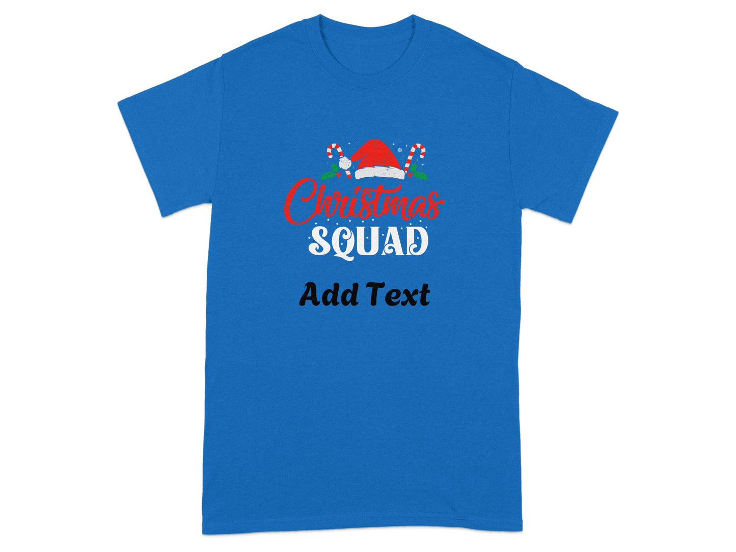 Christmas Squad Add Text Graphic T-Shirt Product